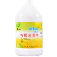 蓝淼 家私厨具柠檬不伤皮肤洗涤剂1加仑 4桶/箱