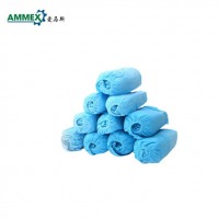 爱马斯（AMMEX）一次性无纺布鞋套加厚耐磨室内防尘透气均码通用鞋套 鞋套200只 均码