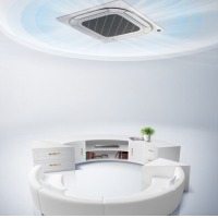 美的（Midea）吸顶空调天花机中央空调一拖一嵌入式天井机商铺办公商用 【无风感】3匹变频