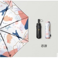 蕉下-三折小黑伞-挽森、沐绣、恣游、望歌、吟畔