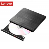 联想外置刻录机DVD刻录光驱 GP70N 笔记本一体机台式机电脑通用外置USB移动光驱 兼容华硕苹果 黑色