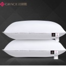 洁丽雅 Grace 酒店枕头全棉纤维软枕芯 恬心枕 单只装 74*48cm