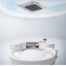 美的（Midea）吸顶空调天花机中央空调一拖一嵌入式天井机商铺办公商用 【无风感】3匹变频冷暖380V D(2)-W