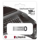 金士顿（Kingston）128GB USB 3.2 Gen 1 U盘 DTKN 金属外壳  读速200MB/s