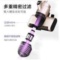 苏泊尔 （SUPOR ）除螨仪手持床铺家用吸尘 滚刷拍打紫外线杀菌VCM12T