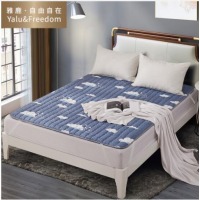 雅鹿·自由自在 床垫床褥子 可折叠垫被1.2米床 120*200cm 云顶之恋