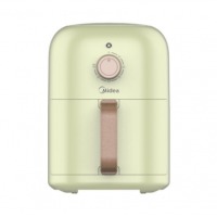 美的（Midea）空气炸锅MF-AKZ3001 3L大容量家用智能煎炸锅 空气热能烹饪多功