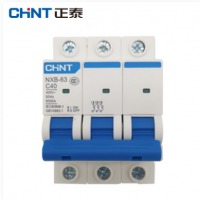 正泰（CHNT）NXB-63-3P-C40 家用空气开关 过载空气开关 DZ47升级款小型