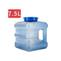 拜杰（Baijie）方形大口径水桶 纯净水桶 储水桶手提户外桶7.5L