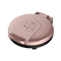 美的（Midea）电饼铛家用智能早餐机煎烤机双面加热三明治机烙饼锅25MM加深烤盘JK30