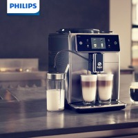 飞利浦（PHILIPS）咖啡机 家用意式全自动浓缩咖啡机带可拆洗奶泡系统储奶容器 SM7685/07