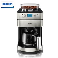 飞利浦（PHILIPS）美式咖啡机 家用 豆粉两用 现磨一体 带咖啡豆研磨功能 HD7751/00