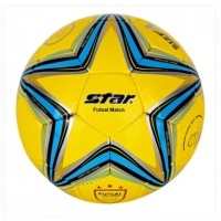 世达（star）FB524-05 低弹力超纤革 手缝 5人制室内 4号 足球