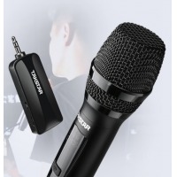 得胜（TAKSTAR）TS-K201 便携式无线麦克风 一拖一无线会议话筒 U段家庭KTV户外舞台卡拉OK动圈麦