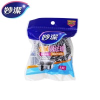 妙洁 不锈钢金属钢丝球 1只装