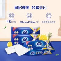 维达 湿巾厨房专用48片*3包（144片）