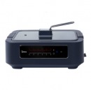 美的（Midea）净烟电烤炉家用煎烤机水冷电烧烤炉室内烧烤架 HC-12MXRC(K)