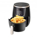 九阳（Joyoung）空气炸锅3.5升L大容量家用炸薯条机智能控制干炸锅24小时预约KL35-N2 黑色