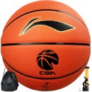李宁（LI-NING）CBA联赛篮球 专业比赛用球篮球室内比赛7号PU材质蓝球 ABQJ112-1