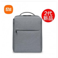 小米（MI）小米 背包极简都市双肩包2男女通用笔记本电脑15.6寸都市商务学生书包旅行包 小米极简都市双肩包 2 浅灰