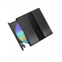 联想（Lenovo）8倍速 USB2.0 外置光驱 DVD刻录机 移动光驱 黑色(兼容Win7810XP苹果MAC双系统DB75-Plus
