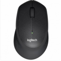 罗技（Logitech）M330 无线静音鼠标 黑色