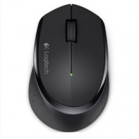 罗技（Logitech）M280 鼠标 无线鼠标 办公鼠标 右手鼠标 黑色 带无线2.4G接收器