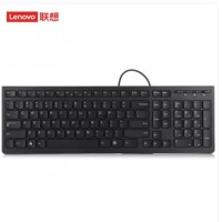联想（lenovo）键盘 有线键盘 办公键盘 巧克力键盘 电脑键盘 笔记本键盘 K5819单键盘 黑色