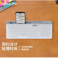 罗技（Logitech）K580 键盘 无线蓝牙键盘 办公键盘 便携超薄键盘 笔记本键盘 平板键盘 星空灰 kp