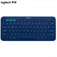 罗技（Logitech）K380 键盘 无线蓝牙键盘 办公键盘 便携 超薄键盘 笔记本键盘 蓝色