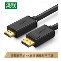 绿联（UGREEN）10202 DP转HDMI转接线 2米