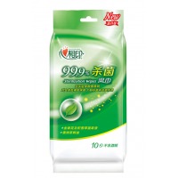 心相印湿纸巾 10片装 96包/箱