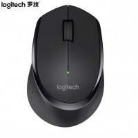 罗技（Logitech）M275鼠标 无线鼠标 办公鼠标 右手鼠标 黑色 带无线2.4G接收器