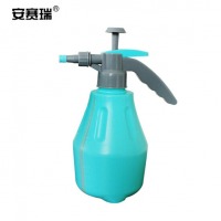 安赛瑞 气压式喷水壶 压力洒水壶园艺浇花壶喷雾器浇水壶喷壶 2L 颜色随机