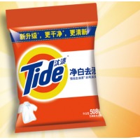 汰渍 Tide 净白去渍洗衣粉 全面洁净强力去油渍污渍 508g袋装
