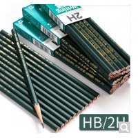 中华铅笔HB小学生写字2H铅笔