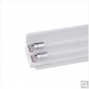 佛山照明（FSL）T8 LED双管带罩1.2米 16W 6500K 灯架+灯管