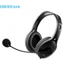 漫步者（EDIFIER）USB K810 学生网课耳麦 头戴式电脑耳机 教育耳机 听力听说口语训练专用耳麦 黑色