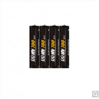 双鹿7号700毫安时镍氢充电电池 适用于遥控器/儿童玩具/无线鼠标等 4粒卡装