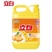 立白 洗洁精 新金桔去油 商用洗碗液 新金桔1.29kg