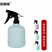 安赛瑞 手压喷水壶 便携手持洒水浇花喷雾器 1个装 600ml颜色随机发