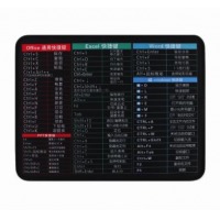 镭拓（Rantopad）H1+ 办公快捷键鼠标垫小号-黑色