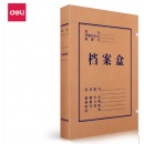 得力（deli）5921 40mm 250g牛皮纸文件盒 加厚档案盒 财务凭证文件盒 单个装