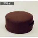 圆凳子小凳子软软凳茶几坐墩地上坐垫蒲团加厚家用小圆凳榻榻米地毯矮凳 棕色-直径30高度20cm【款】