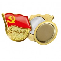 优和 党徽 胸章 1个装
