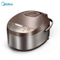 美的（Midea）电饭煲 4L 家用多功能智能迷你电饭锅 MB-WFD4016 巧克力色