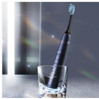 飞利浦(PHILIPS) 电动牙刷 蓝牙版 成人声波震动钻石系列 自带刷头*4+充电旅行盒