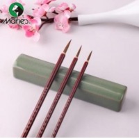 马利  狼毫勾线笔3支装 勾线毛笔狼毫毛笔大中小楷 G1233