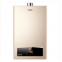 海尔（Haier）12升燃气热水器天然气水气双调恒温五重净化健康ECO节能开机自检多重安防