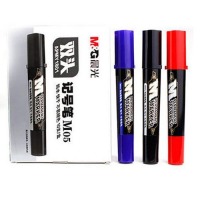 晨光 油性记号笔 大双头记号笔 记号笔 M05 APMY1801 黑色 1支